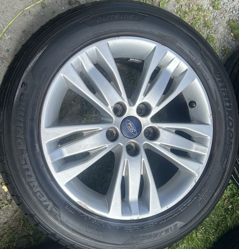 Oryginalne kola Ford Focus MK3 z oponami letnimi 215/55 R16