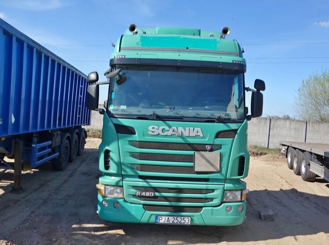 Scania R420 MEGA 2012-Automat-Dwa zbiorniki-Klimatyzacja postojowa