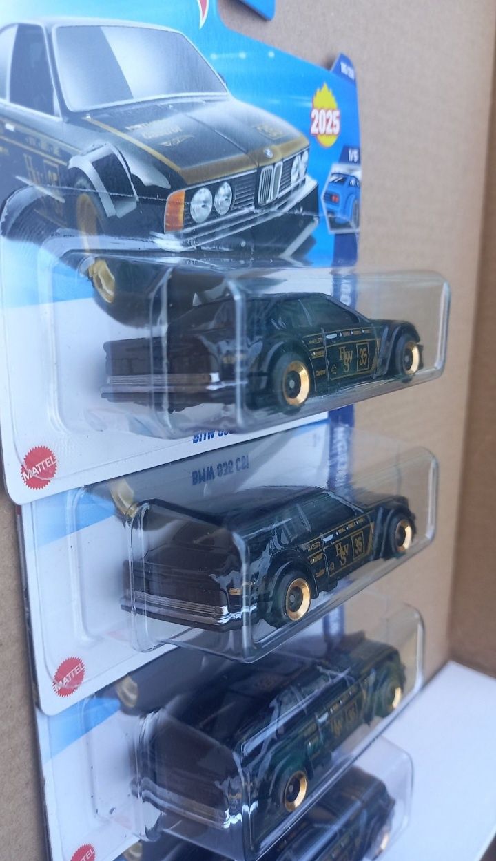 Conjunto 4 - Bmw 635 csi hot wheels