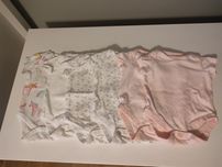 Body z krótkim rękawem 62 6 szt