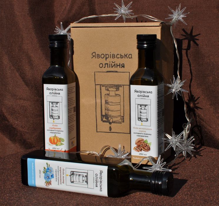 Подарунковий набір крафтових олій