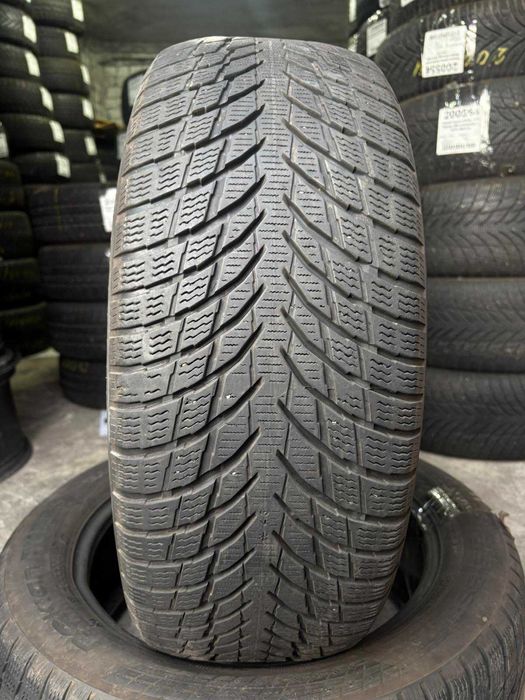 Шины 215/55 R17 Nokian пара зима (5.5/6мм 2020) L7