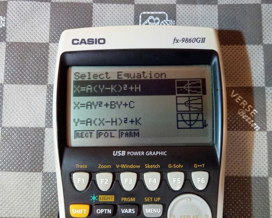 Графический инженерный калькулятор Casio fx-9860GII / програмируемый