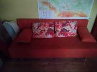 Sofa pomarańczowa 2m