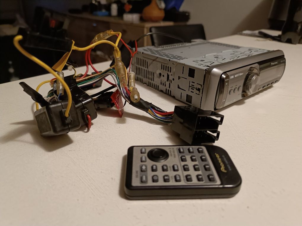 Pioneer DEH-80MP bluetooth animacje + pilot oryginalny