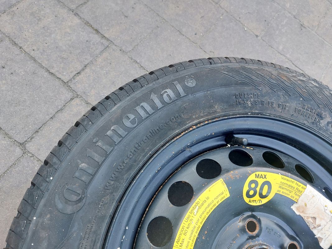 Koło Dojazdowe Zapasowe 5x112 R15 Et47/1kc Vw Seat Skoda