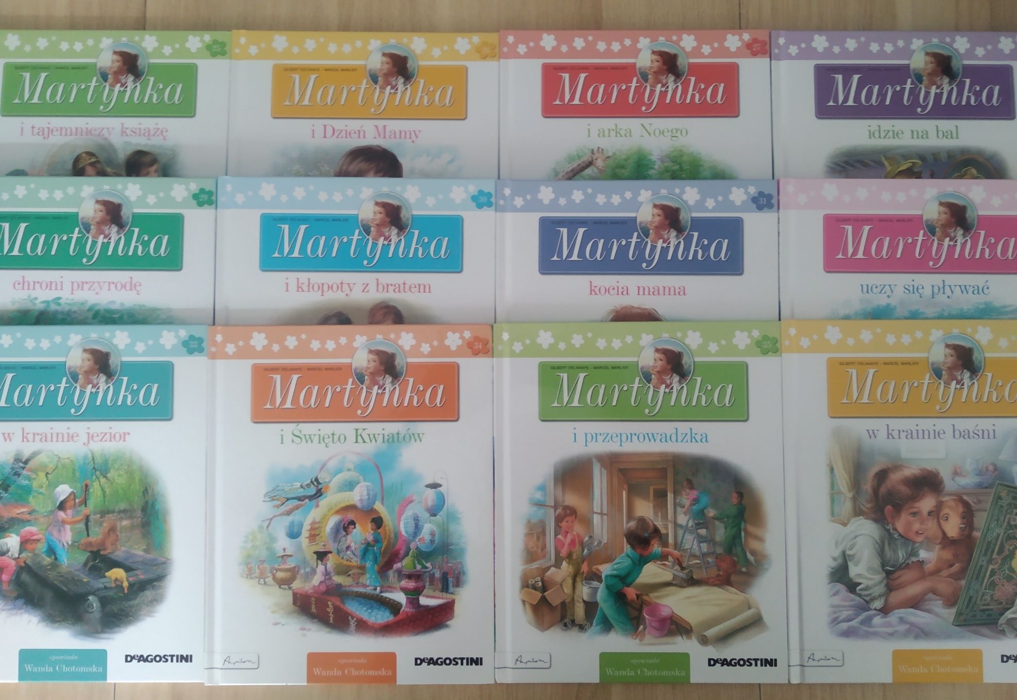 MARTYNKA kolekcja książek Deagostini - 50 szt. zestaw