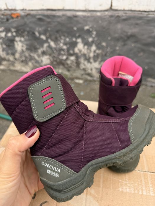 Осінні водовідштовхуючі чоботи / сапоги Quechua, 26