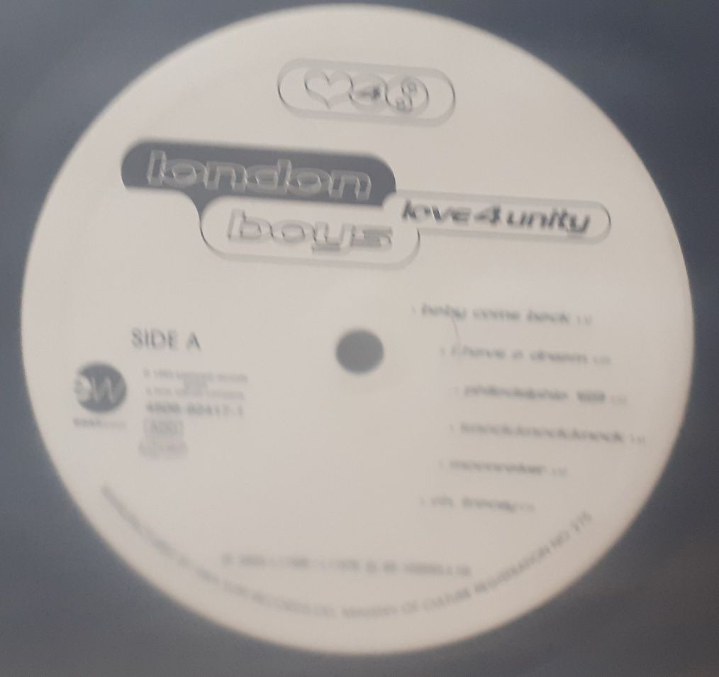 London Boys - Love 4 unity ostatni album jedyne wydanie na winylu