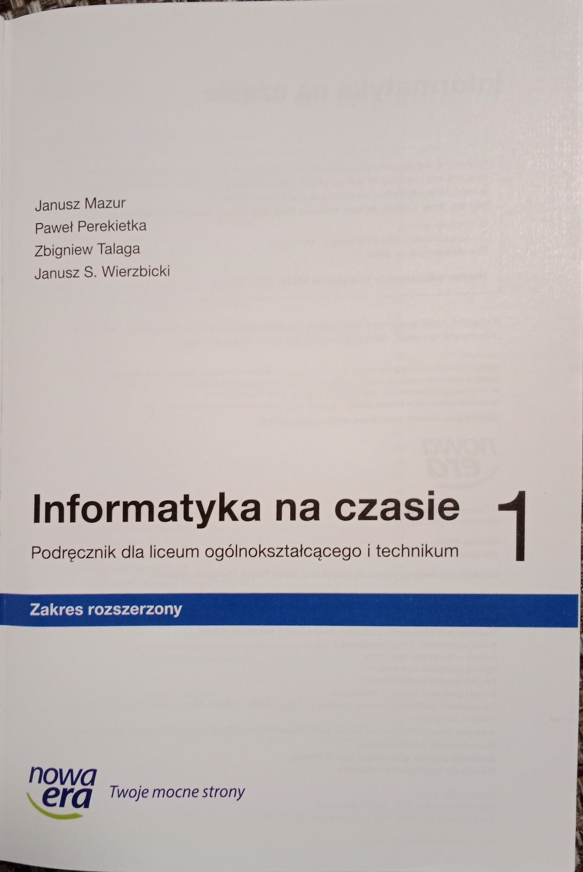 Informatyka na czasie 1