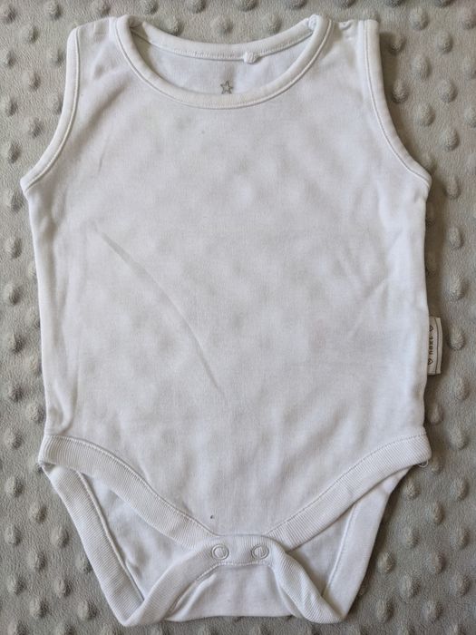 Komplet dla niemowlaka 2x body + bluzeczka z falbanką 0-3 m-cy George