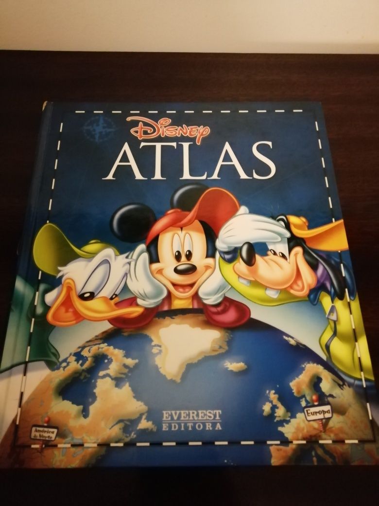 Livro Atlas Disney