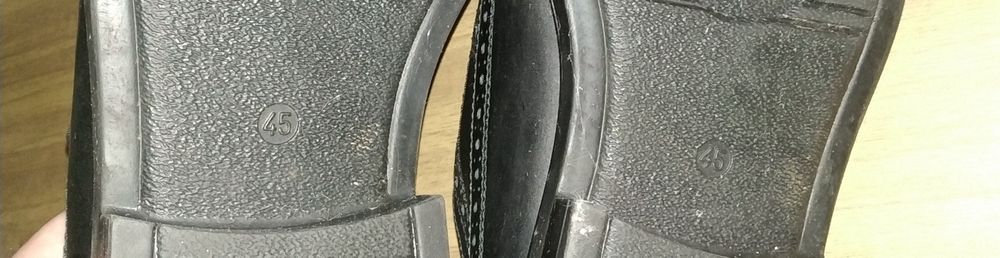 Мужские натур.кожаные, осенние туфли.  45 размер. Стелька 28 см.  Нату