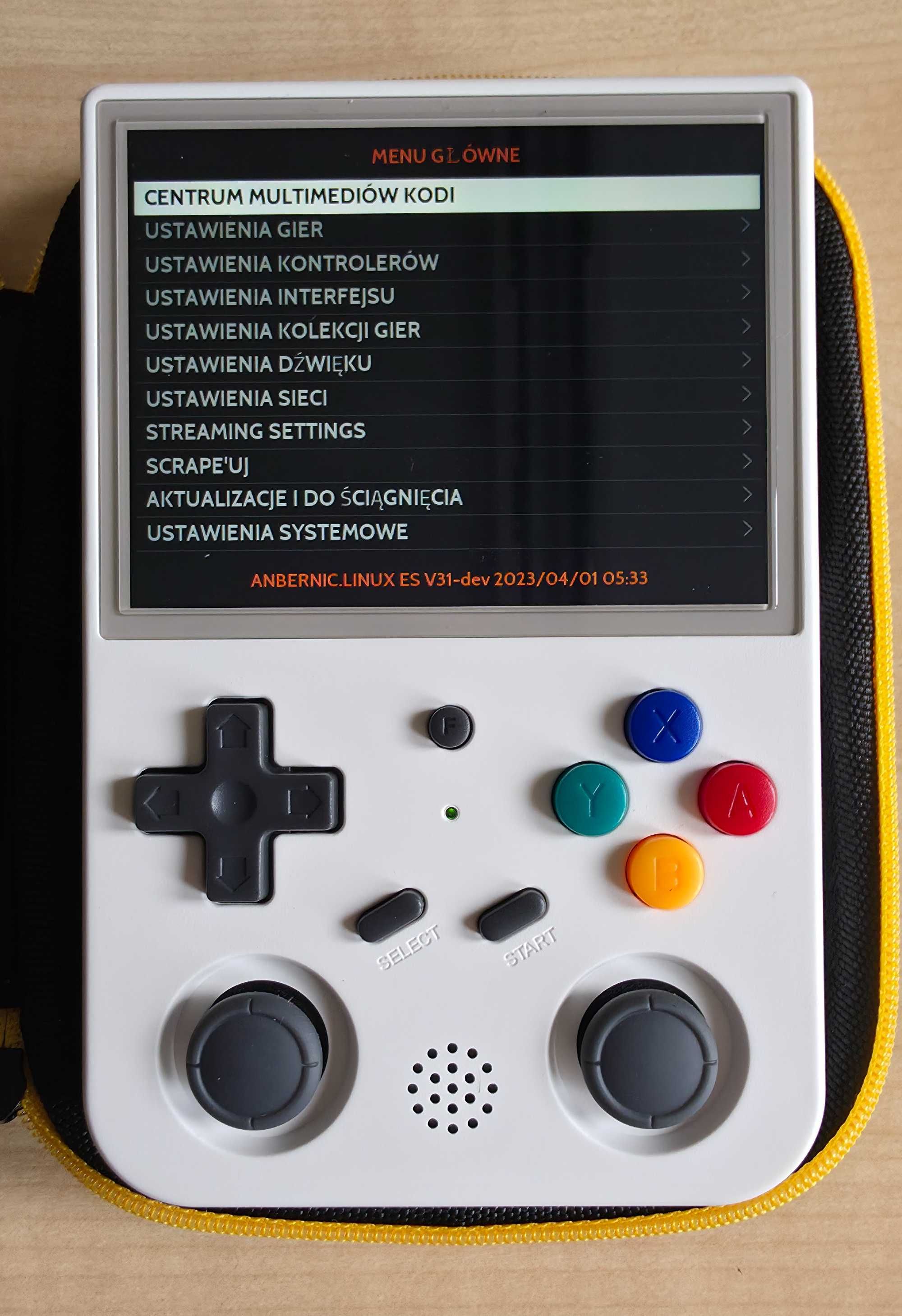 Konsola retro ANBERNIC 353V z Android [34 374 gry na kacie pamięci]