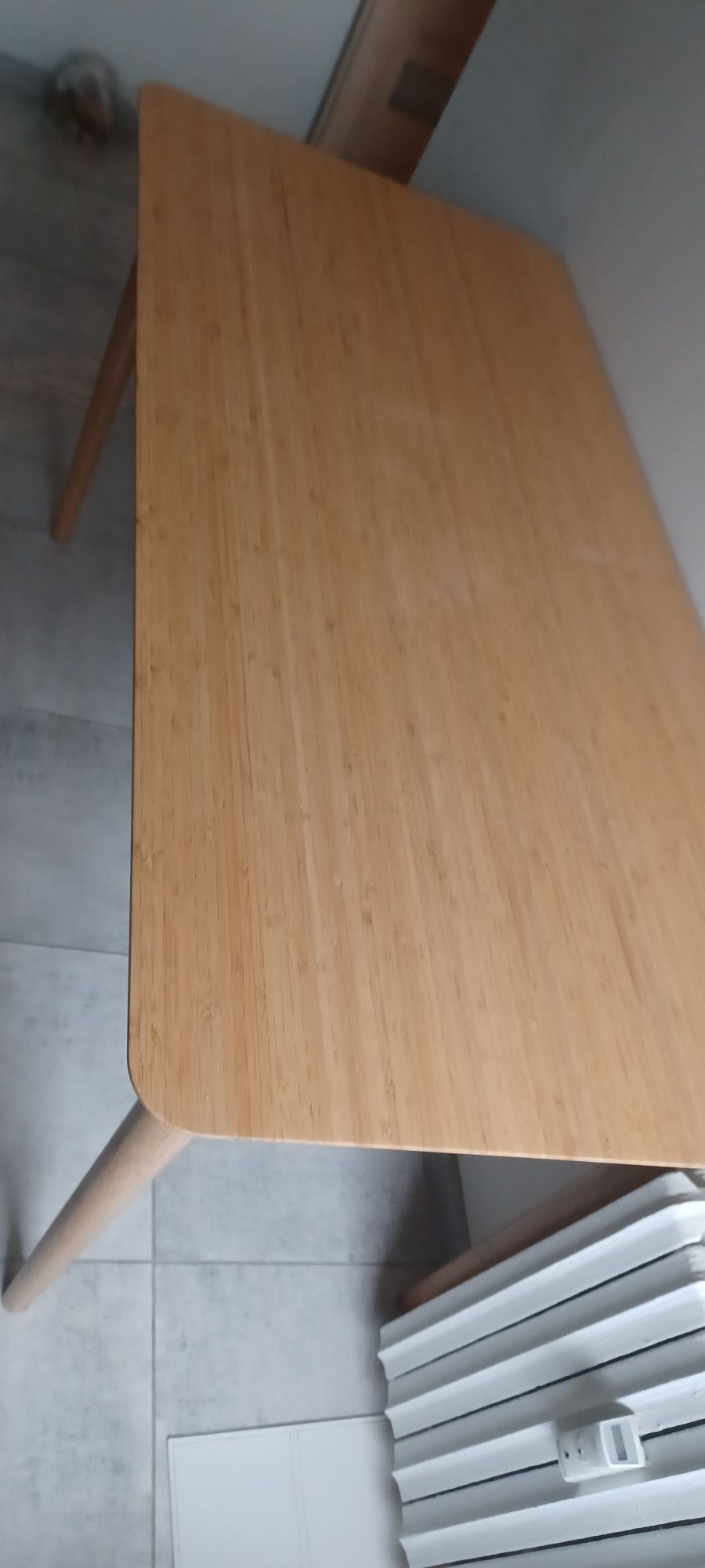 Stół bambusowy IKEA Hilver stan bdb- , lekki , wytrzymały