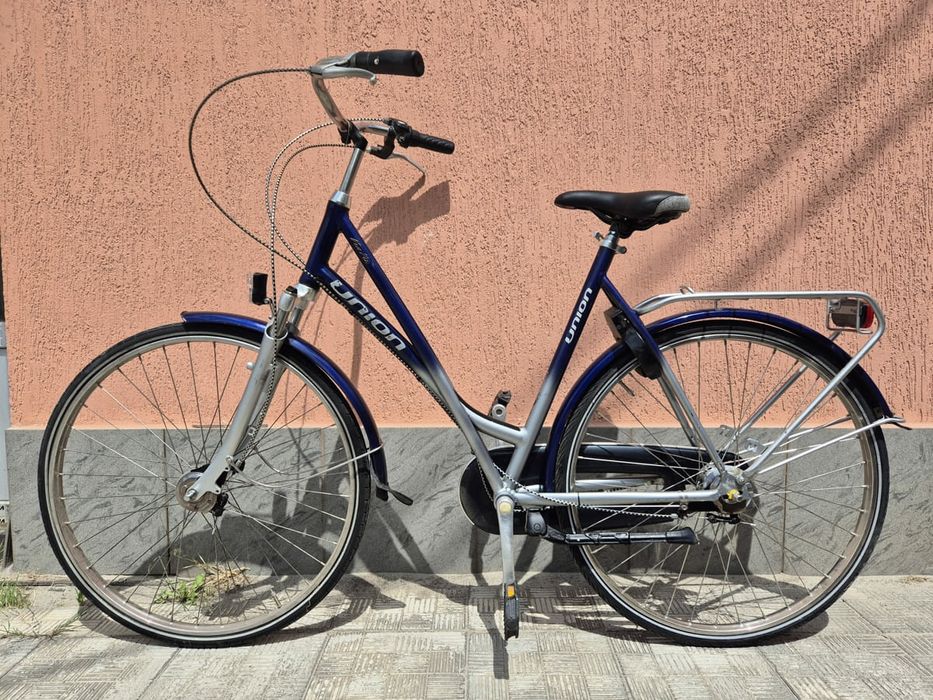 Велосипед дамка алюмінієвий бу з планетарною втулкою Union 28 Nexus 3