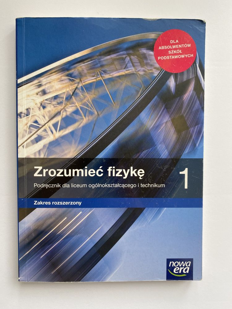 Zrozumieć fizykę 1 Podręcznik zakres rozszerzony