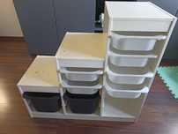 Regał Ikea trofast schodkowy