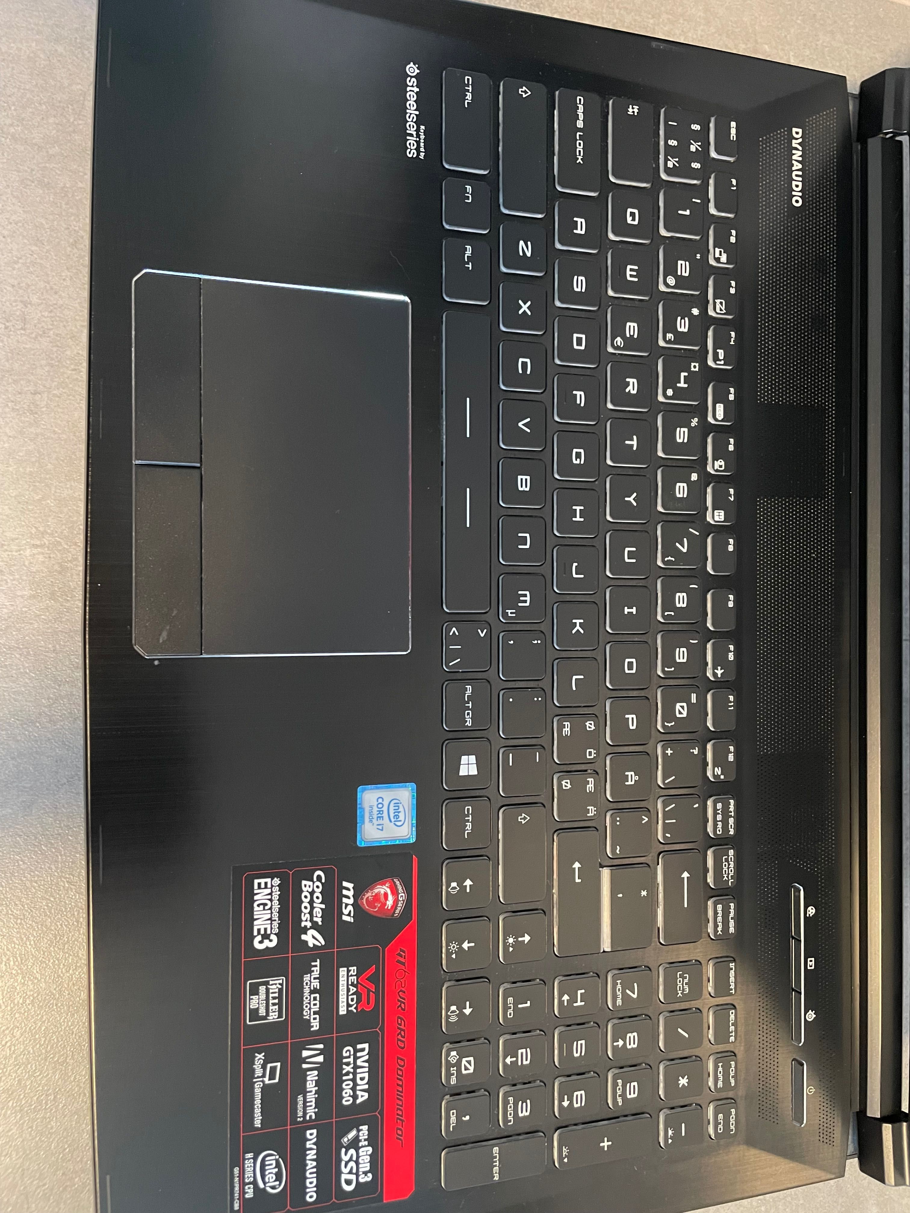 gamingowy msi gt62 vr 6rd dominator