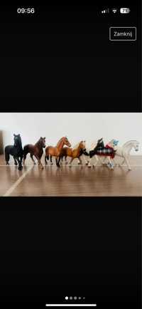 7 figurek koni schleich+ derka