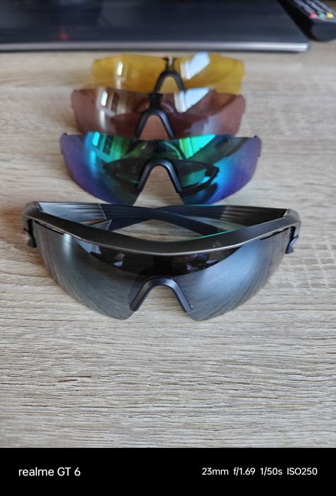 Okulary rowerowe btwin