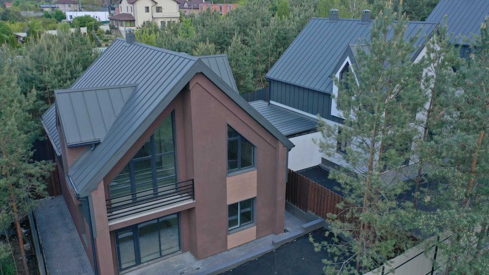 КОТЕДЖ! 152 м² у сосновому лісі з озером поруч — Віта-Поштова