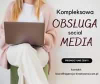 Prowadzenie social media (Facebook, Instagram), blogi, treści na www