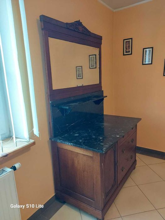 Meble dębowe antyk.