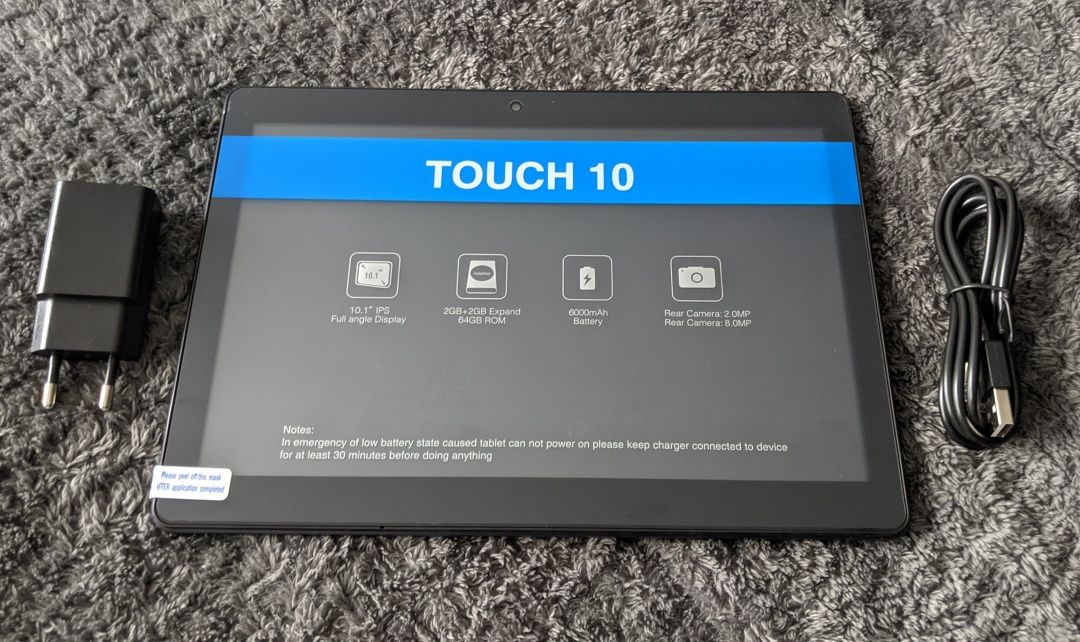 Великий IPS планшет Pritom Touch M10 4/64 6000мАч Android 13 новий