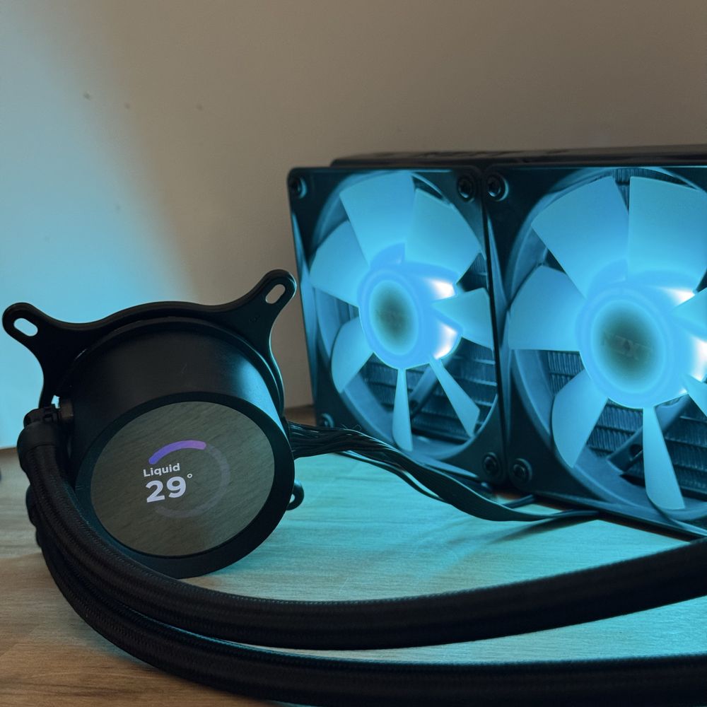 Водянка з екраном NZXT Kraken 360 Rgb водяне охолодження, кулер