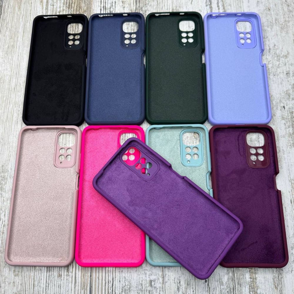 Чехол софттач Silicone Case на Xiaomi Redmi Note 11/ Note 11S
