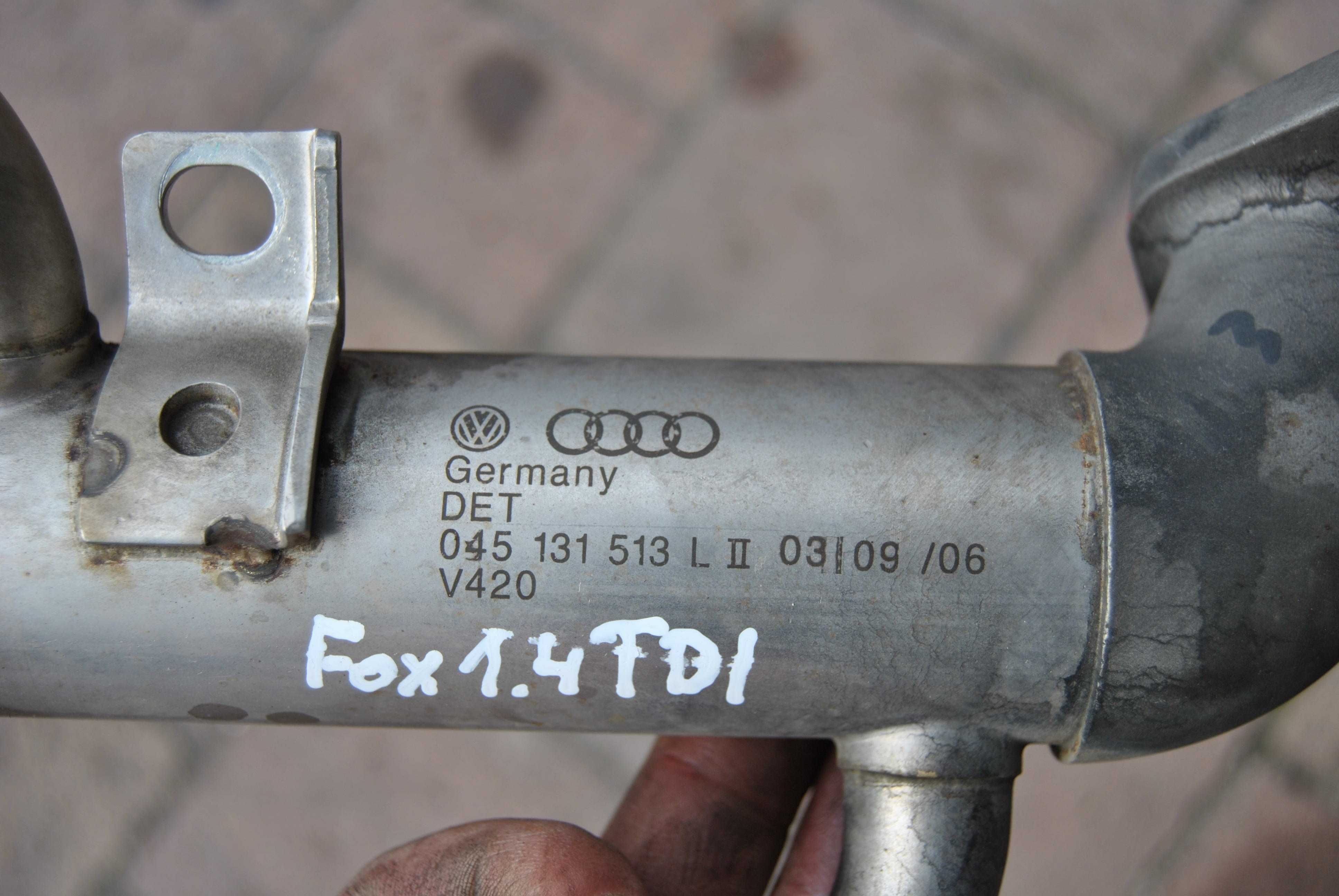 Chłodnica spalin VW FOX 1.4tdi