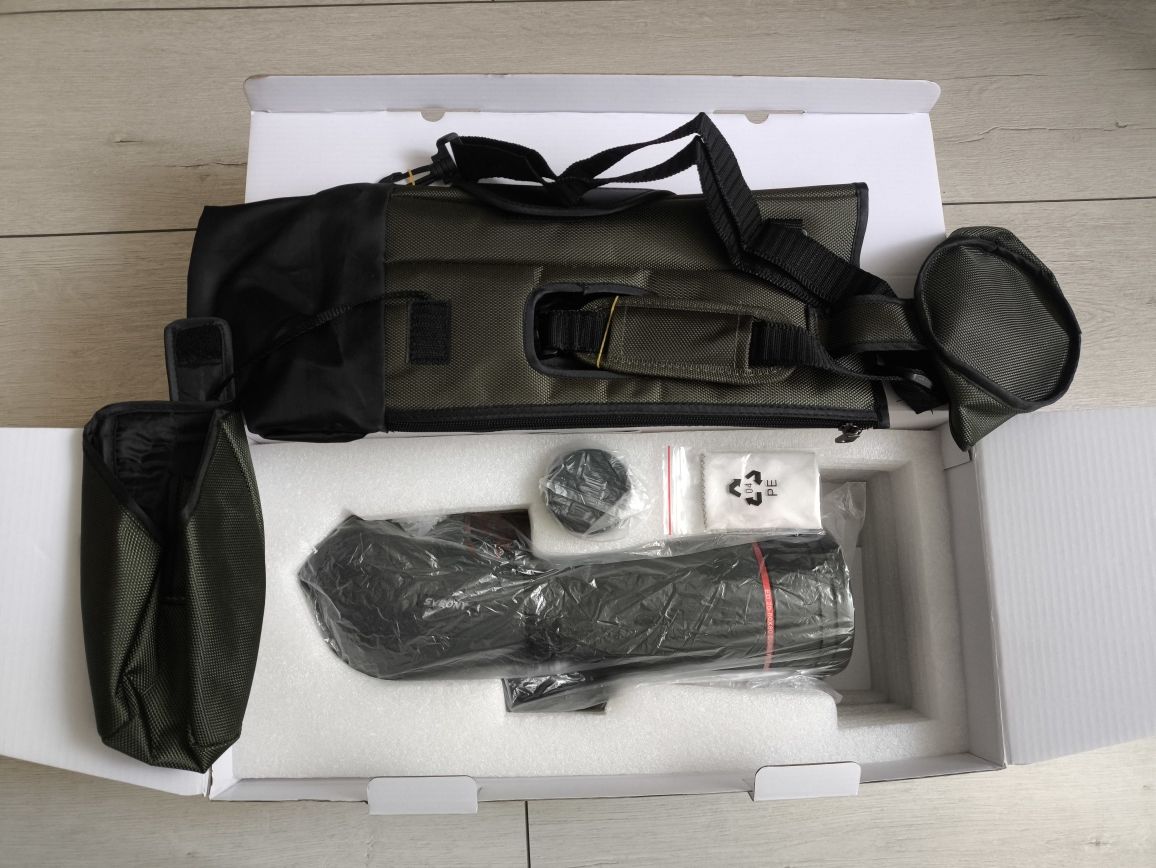 Подзорная труба Svbony SV406P 20-60x80 ED, Zoom, Dual Focus, монокуляр