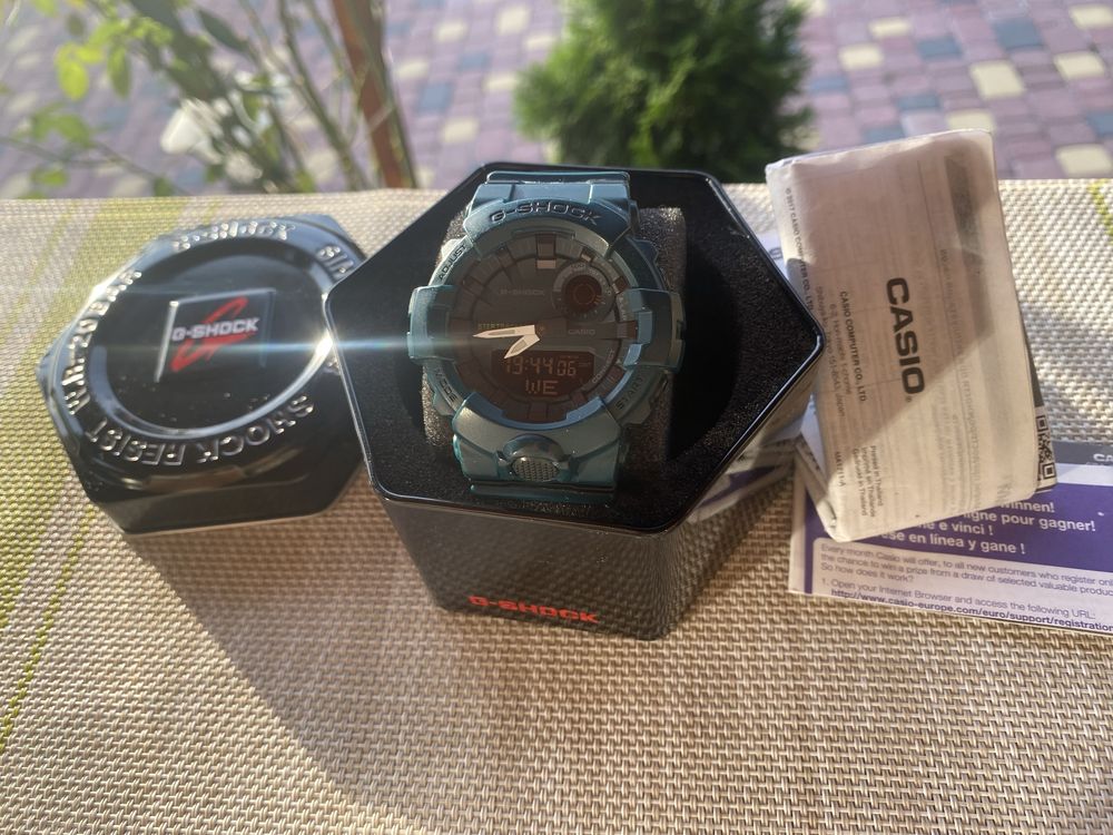 Оргинальний Casio G-Shock GBA-800 є всі коробки