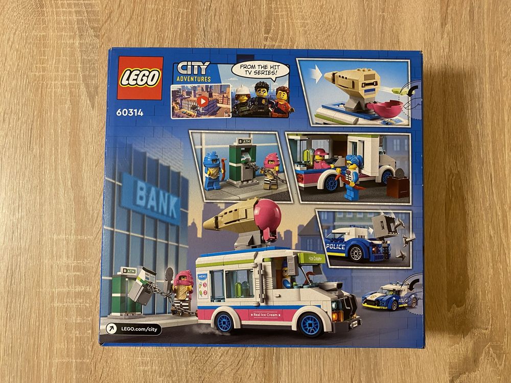 Nowe LEGO City pościg policyjny 60314