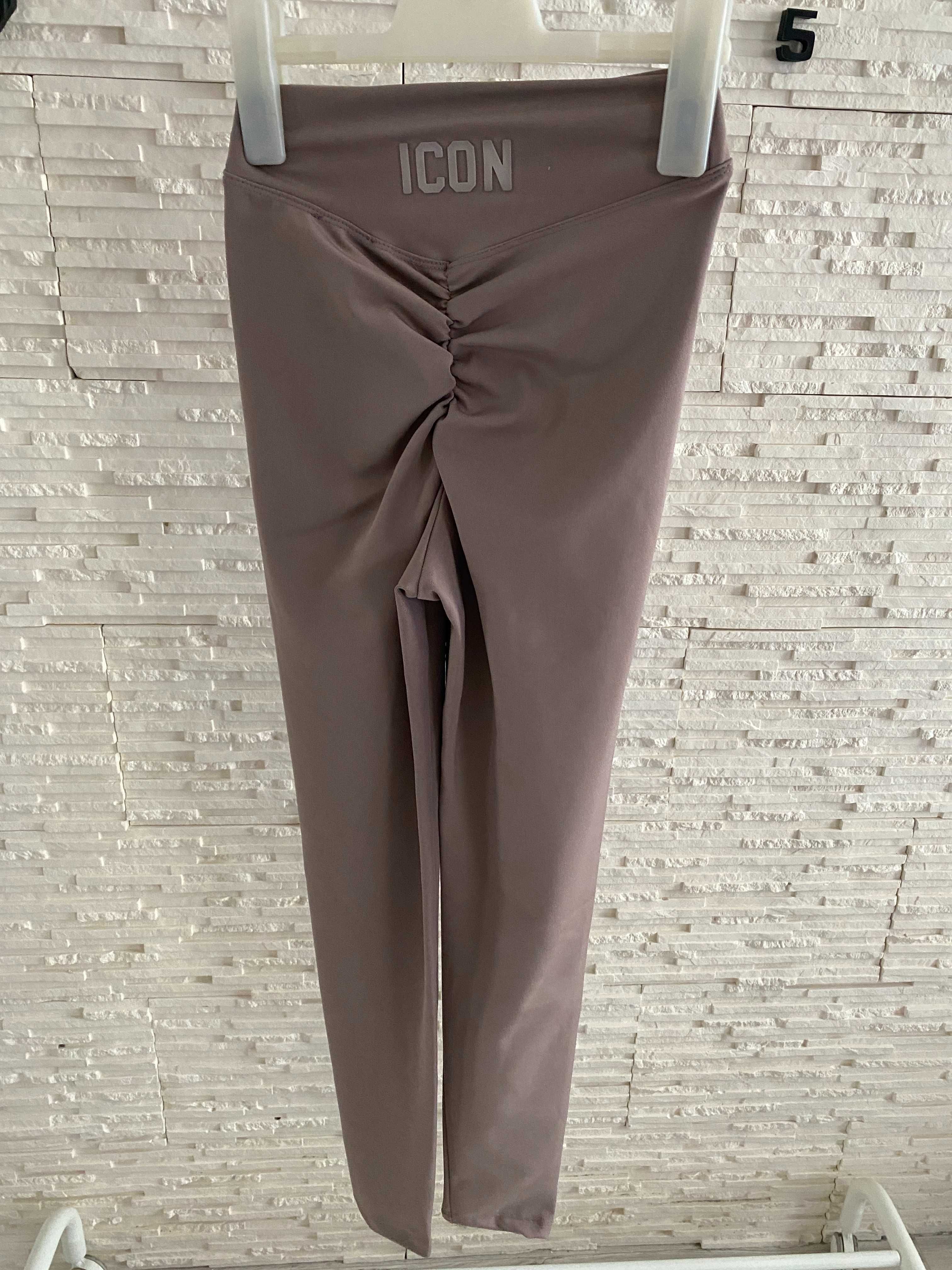 Las Garras  ICON nowe legginsy push up mokka