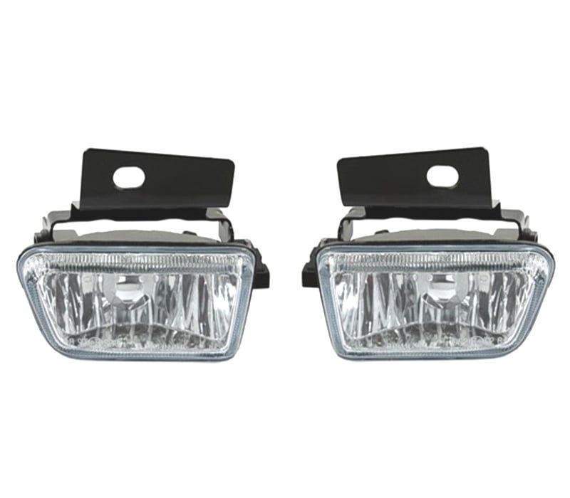 FARÓIS DE NEVOEIRO VOLKSWAGEN VW GOLF 2 83-91 FUNDO CROMADO