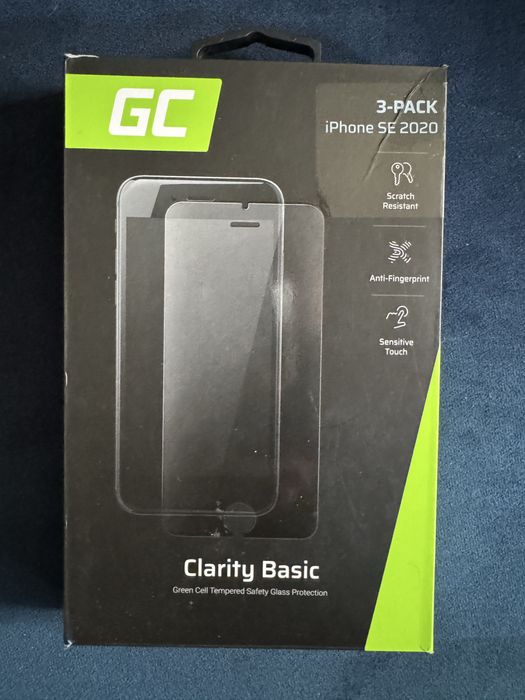 Szkło hartowane do iPhone SE 2020z 2sztuki. Nowe. Polecam!