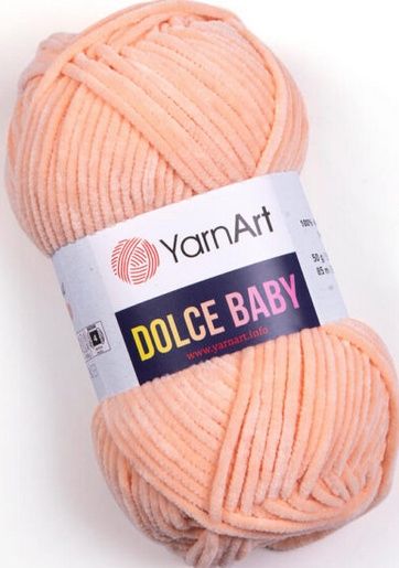 Пряжа плюшева YarnArt Dolce Baby/нитки для іграшок/пряжа для в'язання