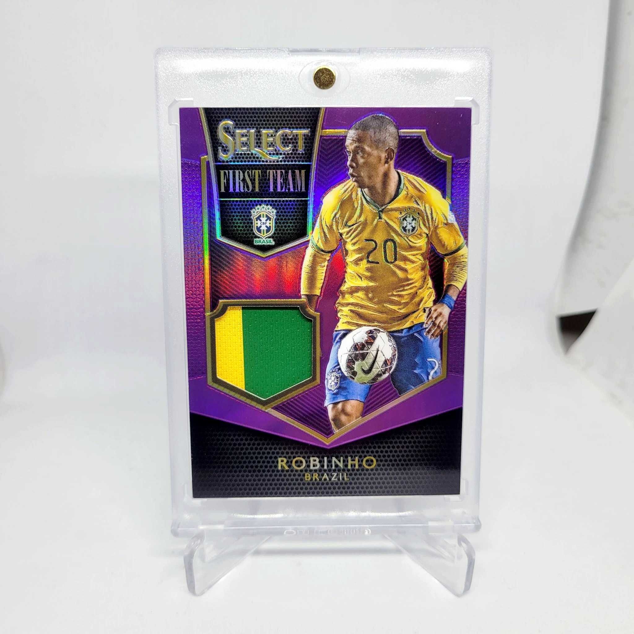 ROBINHO karta Panini Soccer Select 2015-16 * 25/25 Purple koszulka