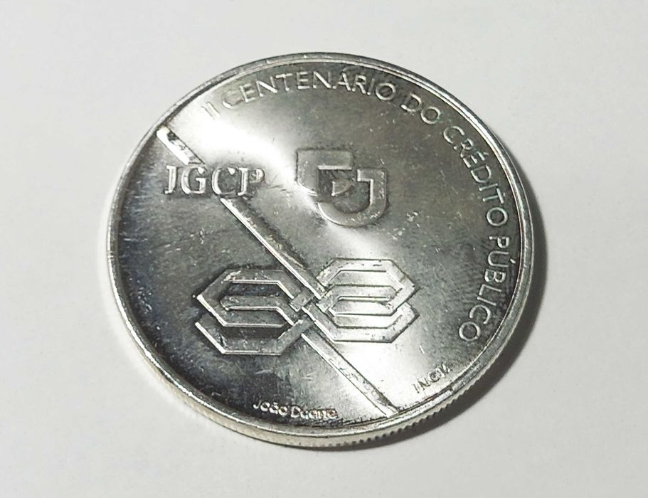 Moeda em Prata de 1000 Escudos / Crédito Público (1997)