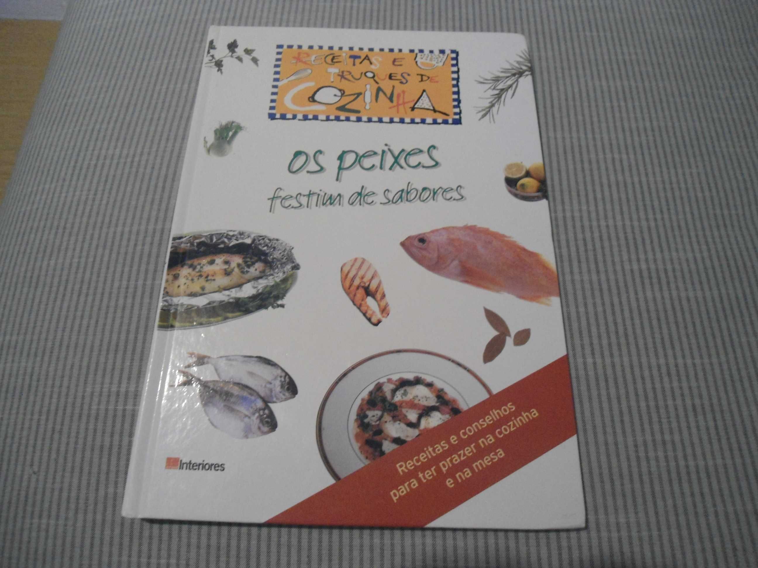 Os peixes festim de sabores