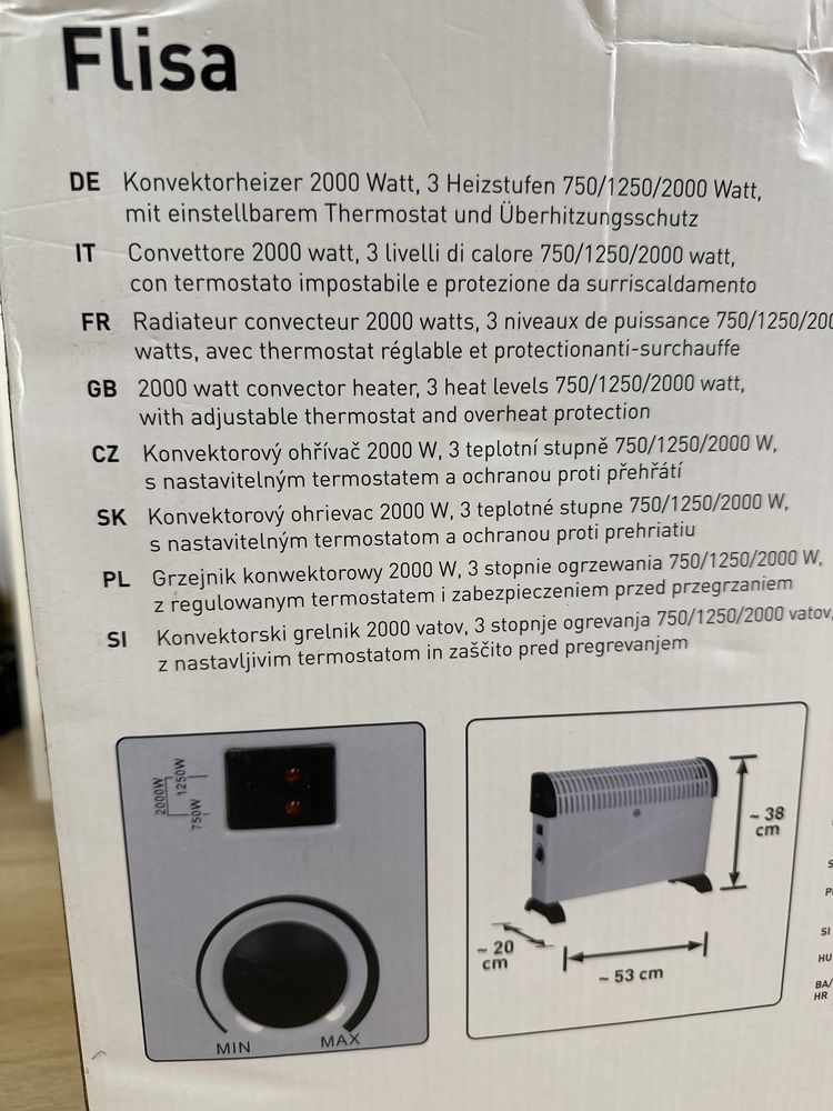 Grzejnik konwektorowy Flisa 107434