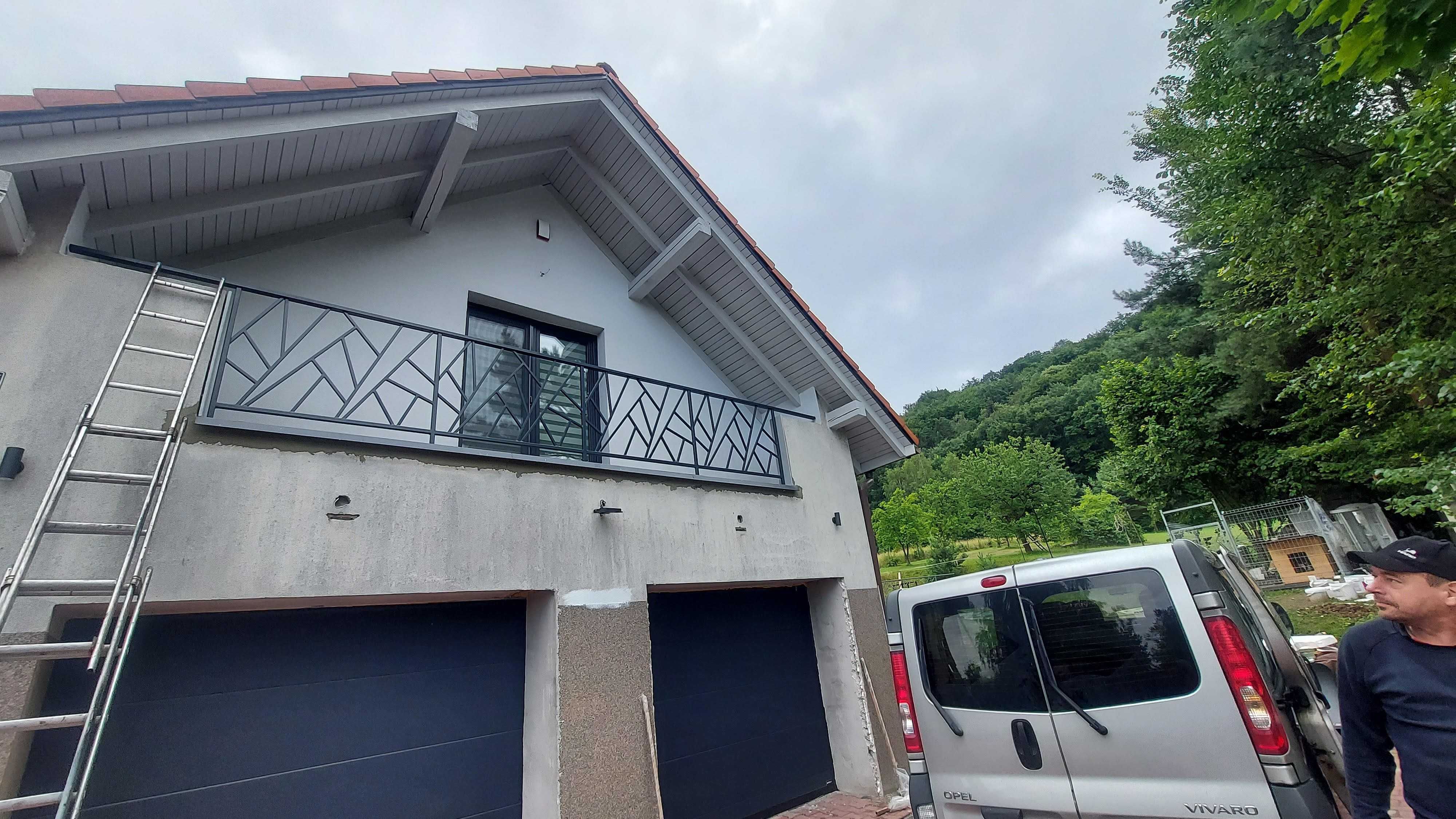bramy balustrady konstrukcje stalowe