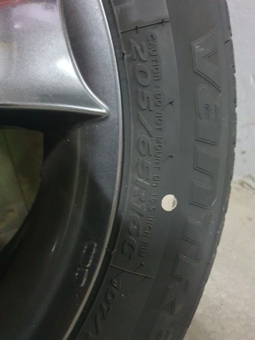 Koła alusy vwt6 205/65R16c opony nowe letnie i zimowe