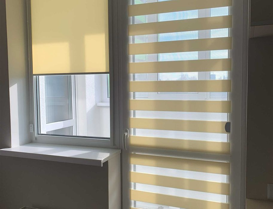 Рулонные шторы от солнца и взглядов! Римские шторы Жалюзи день ночь G1