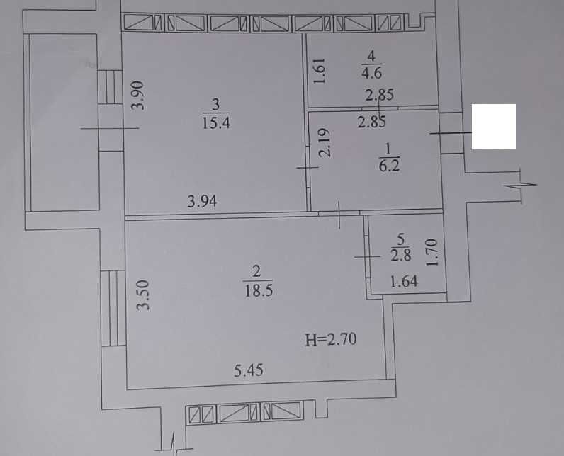 Продам 1-но к. кв-ру в новобудові ЖК Рогатинський з ремонтом 49500$