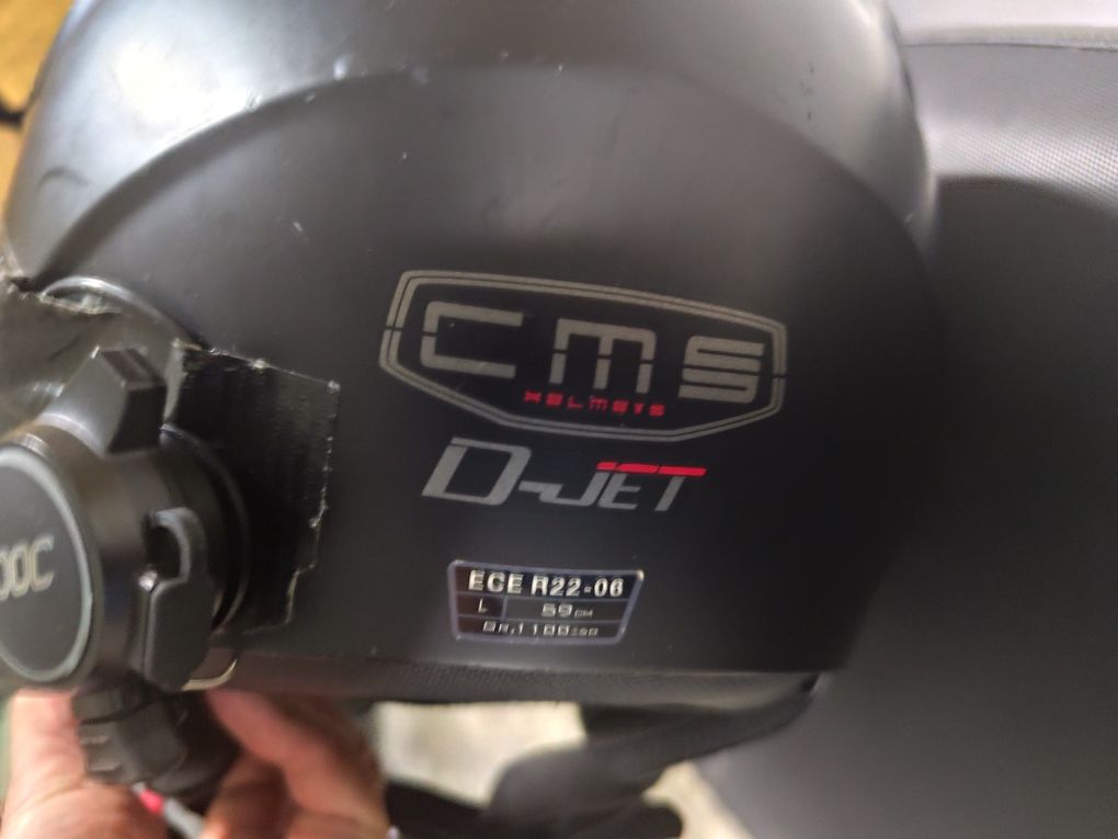 Capacete CMS - Tamanho L - Auricular Bluetooth