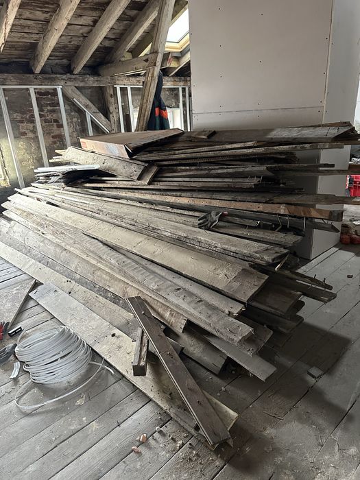 Drewno deski do oddania za darmo