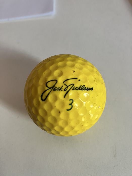 Bola golf vintage Jack Nicklaus